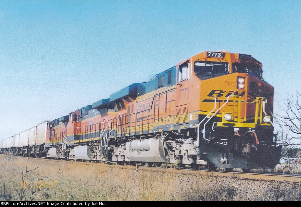 BNSF 7773 East